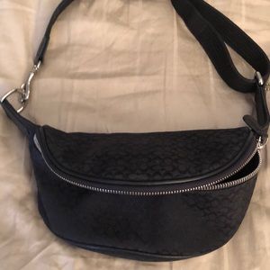Coach signature fanny pack